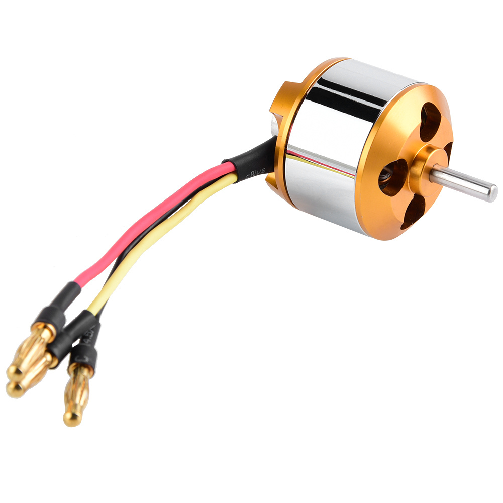 Cocosity Bürstenloser Motor, RC Flugzeug Modell Bürstenloser Motor, 1400KV Bürstenloser Motor, 3S Drone Brushless Motor, Bürstenloser Motor RC, Bürstenloser Motor RC Flugzeug