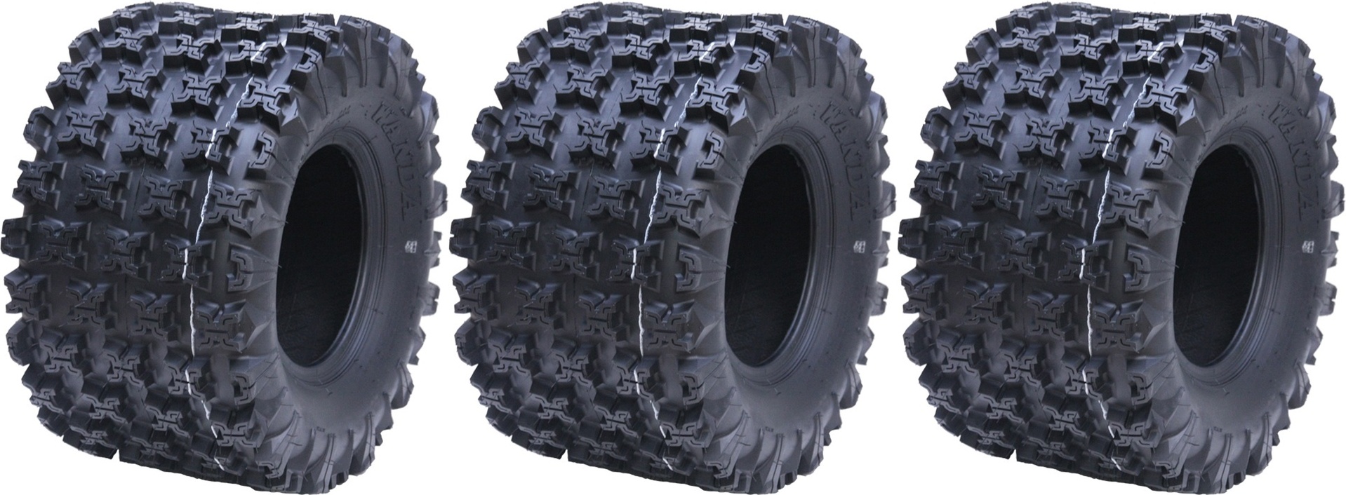 pneumatiky 20x11.00-9 Slasher ATV Quad 6ply Wanda Road Legal Race Tires (sada 3)