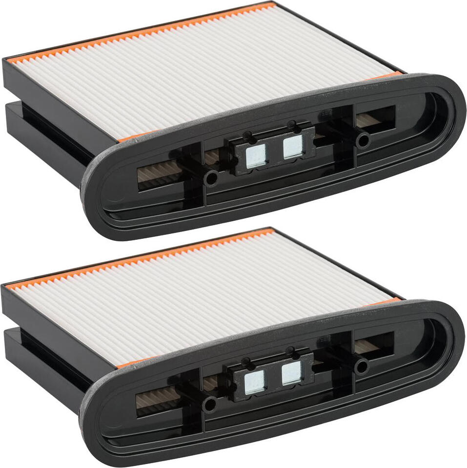 Trade-Shop 2x Polyester-Faltenfilter Filter Filter-Kassette Filter-Kartusche für Metabo ASR 25 L SC ASA 32 L ASR 35 LACP ASR 35 MACP ASR 35 L Autoclean 163660320