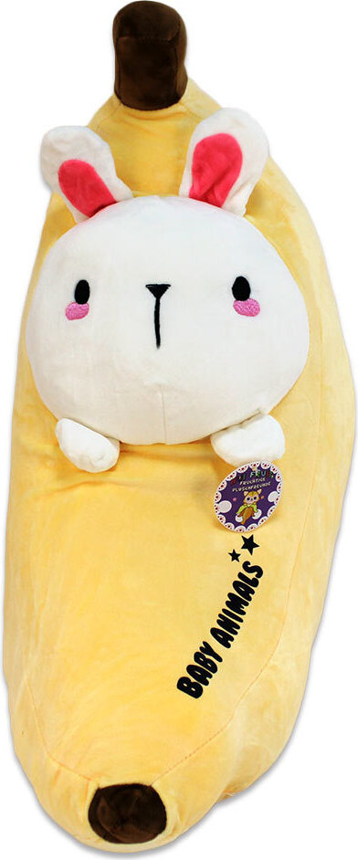 BEMIRO Bananen Hase Kuscheltier kawaii - ca. 60 cm