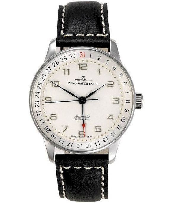 Zeno-Watch - Náramkové hodinky - Pánske - Chrono - X-Large Retro - P554Z-e2