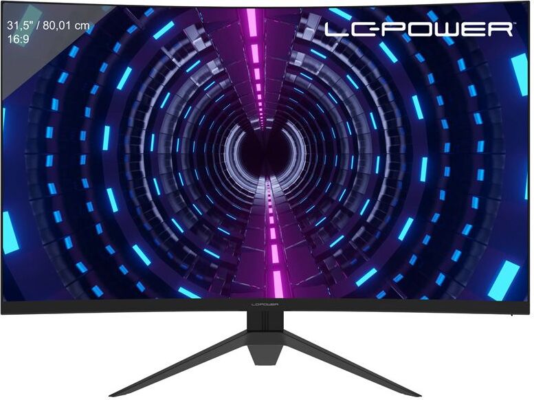 LC-Power LC-M32-QHD-165-C-V2 - 80 cm (31,5") - 2560 x 1440 pixelov - Quad HD - LCD - 4 ms - čierna