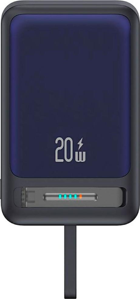 Powerbank Usams Xm Series Cd219 10000Mah Magnetisch Kabellos Schwarz 10KCD21901