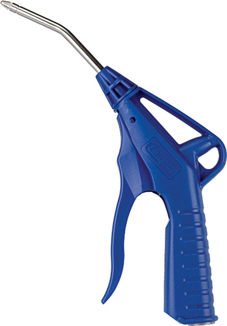 Riegler Dosierbare Blaspistole 90 mm Rohr Star-Tip-Düse, POM, Rc 1/4 i. 38 V