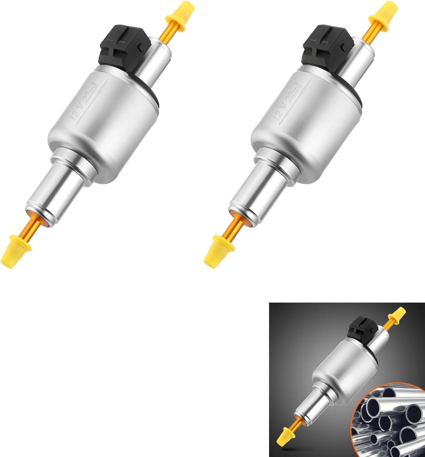 Zimtky 12V Ölpumpe Kraftstoffpumpe für Heizungspumpe Dosierpumpe mit Ölpumpendeckel Diesel Standheizung Heizung Lufterhitzer Z250628B0DPMRCZZ3