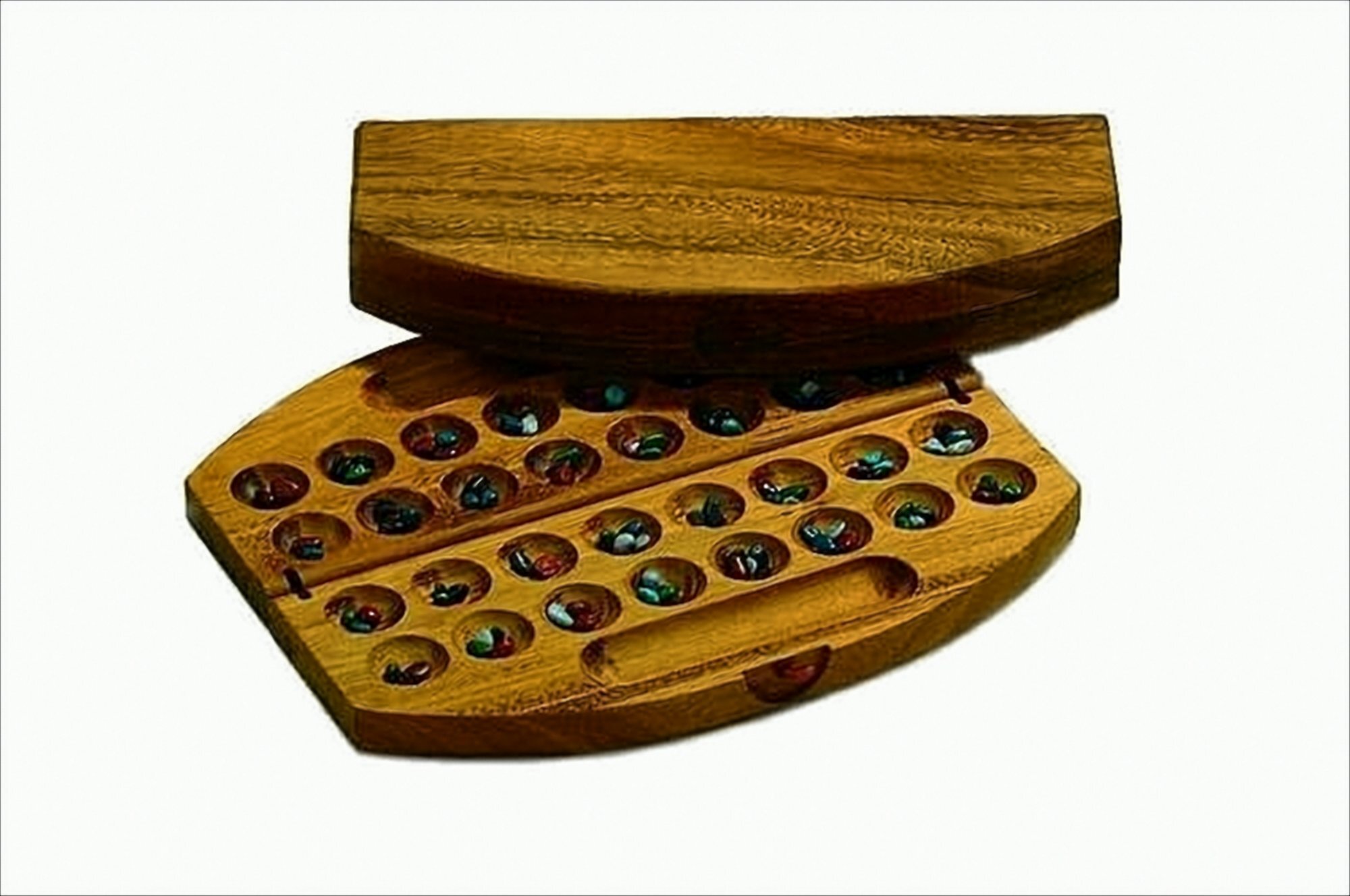 Philos Hus Brettspiel für 2 Spieler ab 6 Jahren mit Naturmaterialien 6304