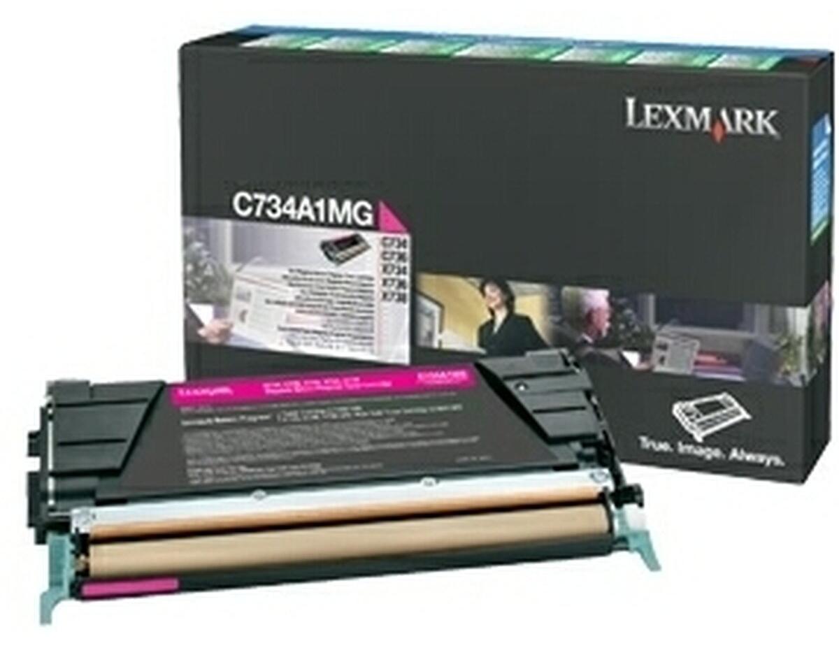 Lexmark Rückgabetoner / Magenta / 6000 Seiten / für C73x, X73x C734A1MG