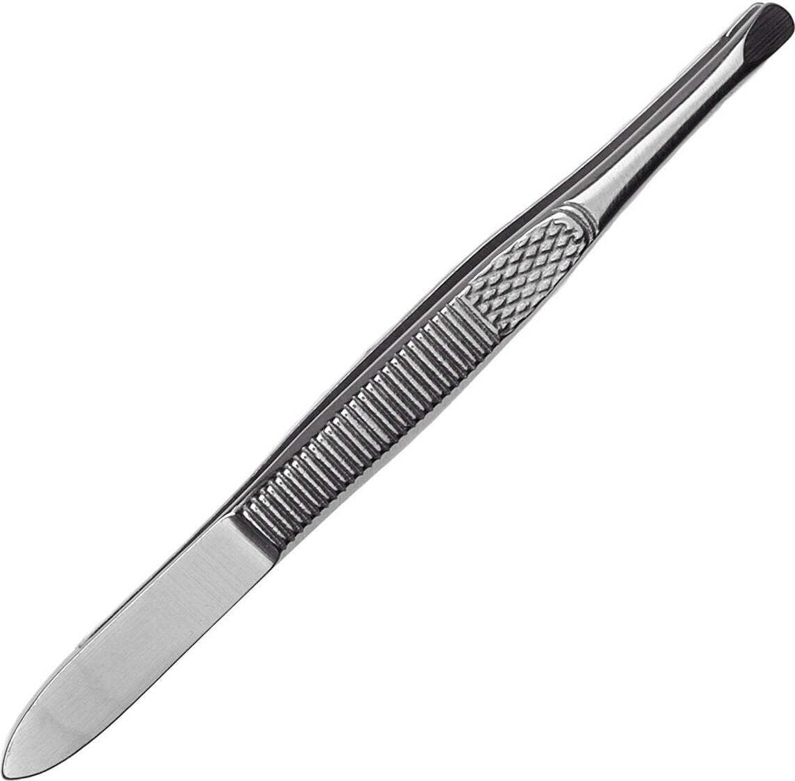 Haarzupfpinzetten-Set – 9,5 Cm, Rot, Spitz & Gerade, Aus Rostfreiem Edelstahl