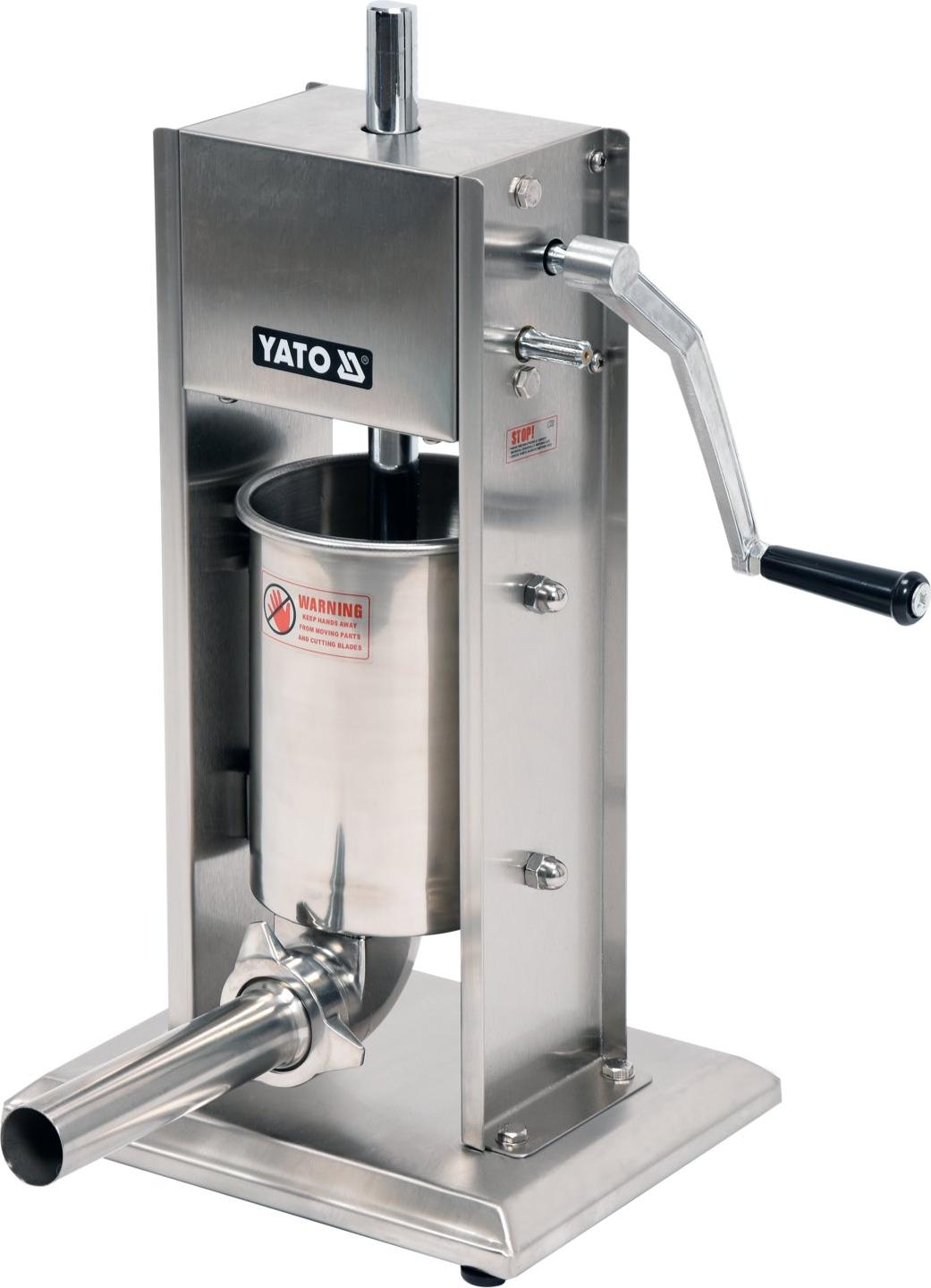 YATO Gastro Wurstfüllmaschine, Wurstfüller 3 Liter TRI-YG-03350