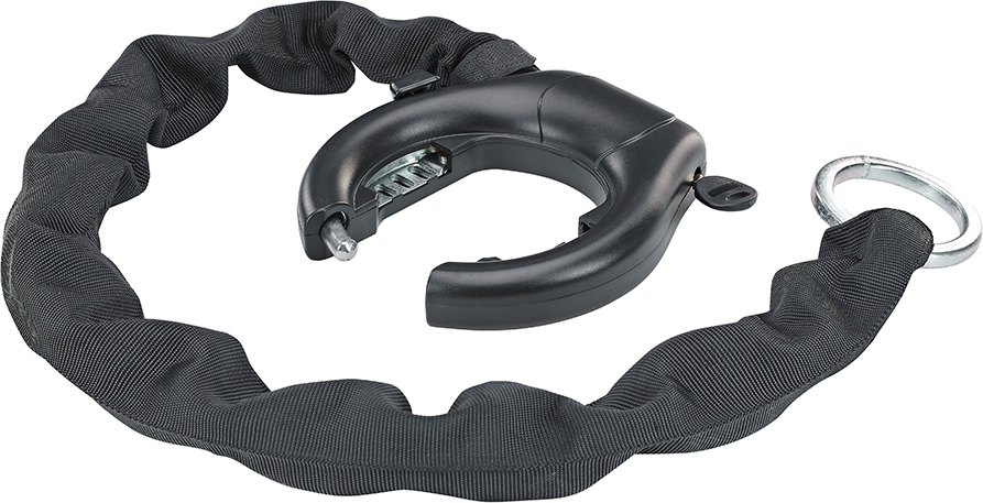 Prophete Rahmenschloss mit Kette – ART** – Höchste Sicherheit für Fahrräder – Kindersicherung & Schlüsselwegfallsperre 7200