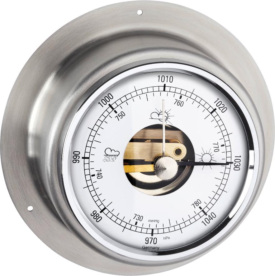 TFA Dostmann Schiffsbarometer Maritim TFA 29.4022.54.B Barometer Wetterstation