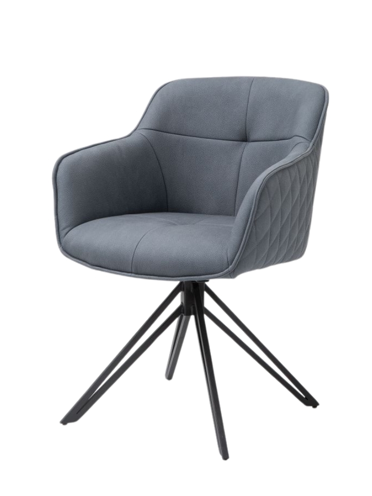 WOLF-Möbel SEBA Drehstuhl Watson 180° ocean 1871-K-POC