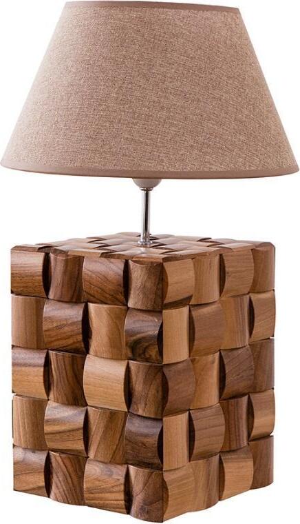 Lampen Leuchten Modern Design Braun Tischleuchte Tisch Lampe Kronleuchte Leuchte