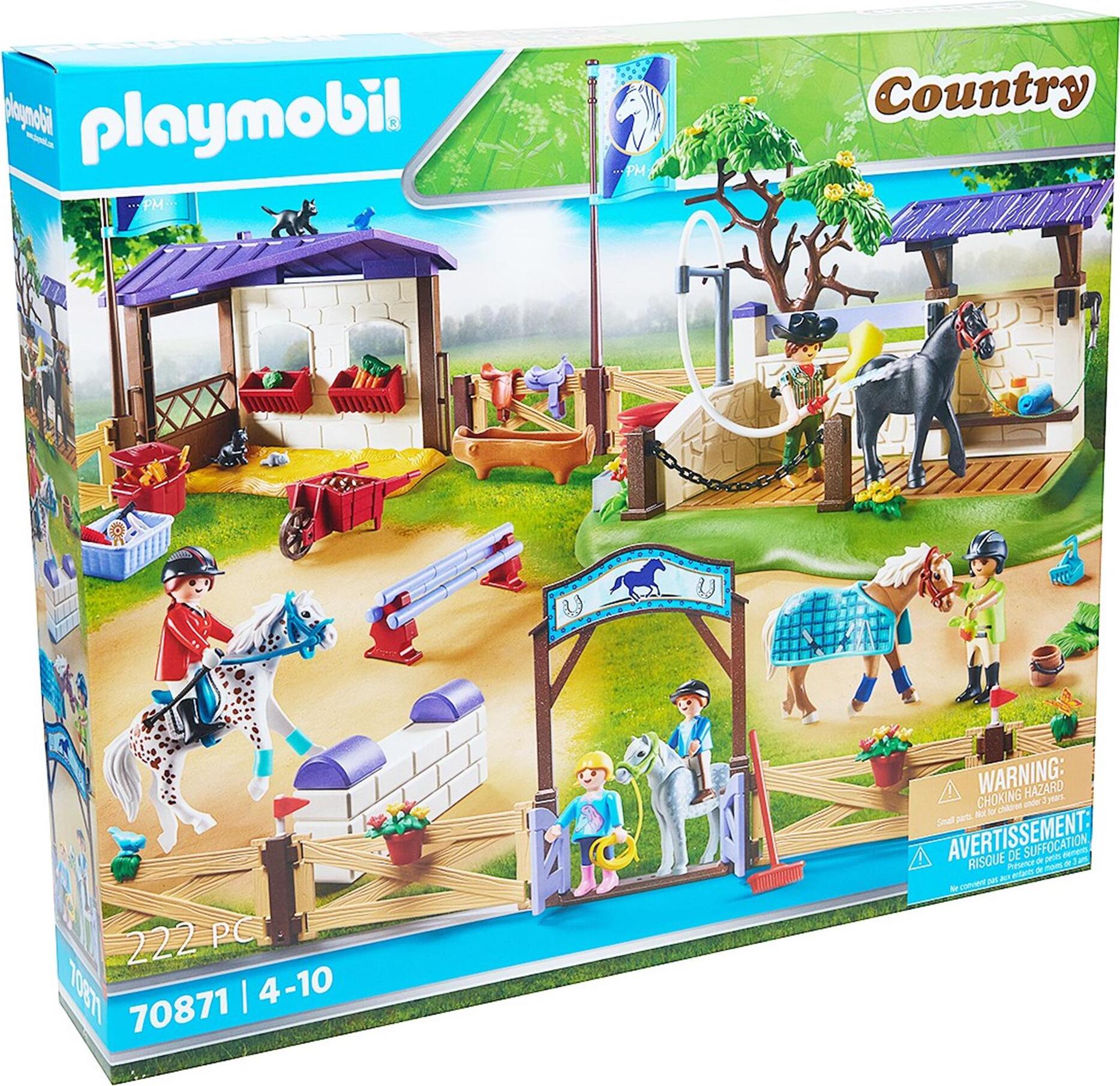 Enfant Fille Bombe Équitation Playmobil – Poney Haras Ranch 5688 6950