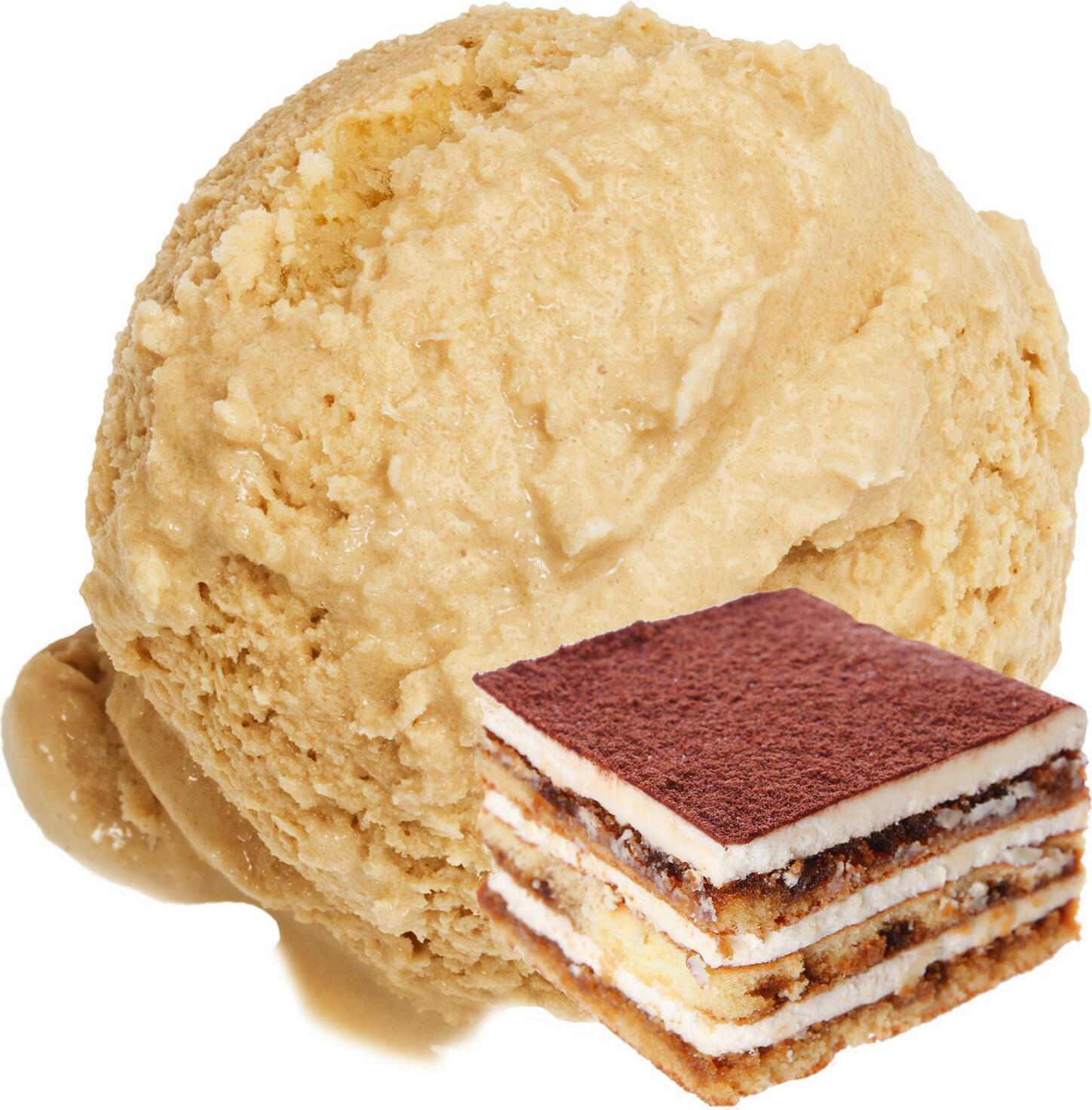 Gino Gelati Joghurt Tiramisu Eispulver - Cremiges Speiseeis für Eismaschine & ohne (1 Kg) SPEJ-128-1