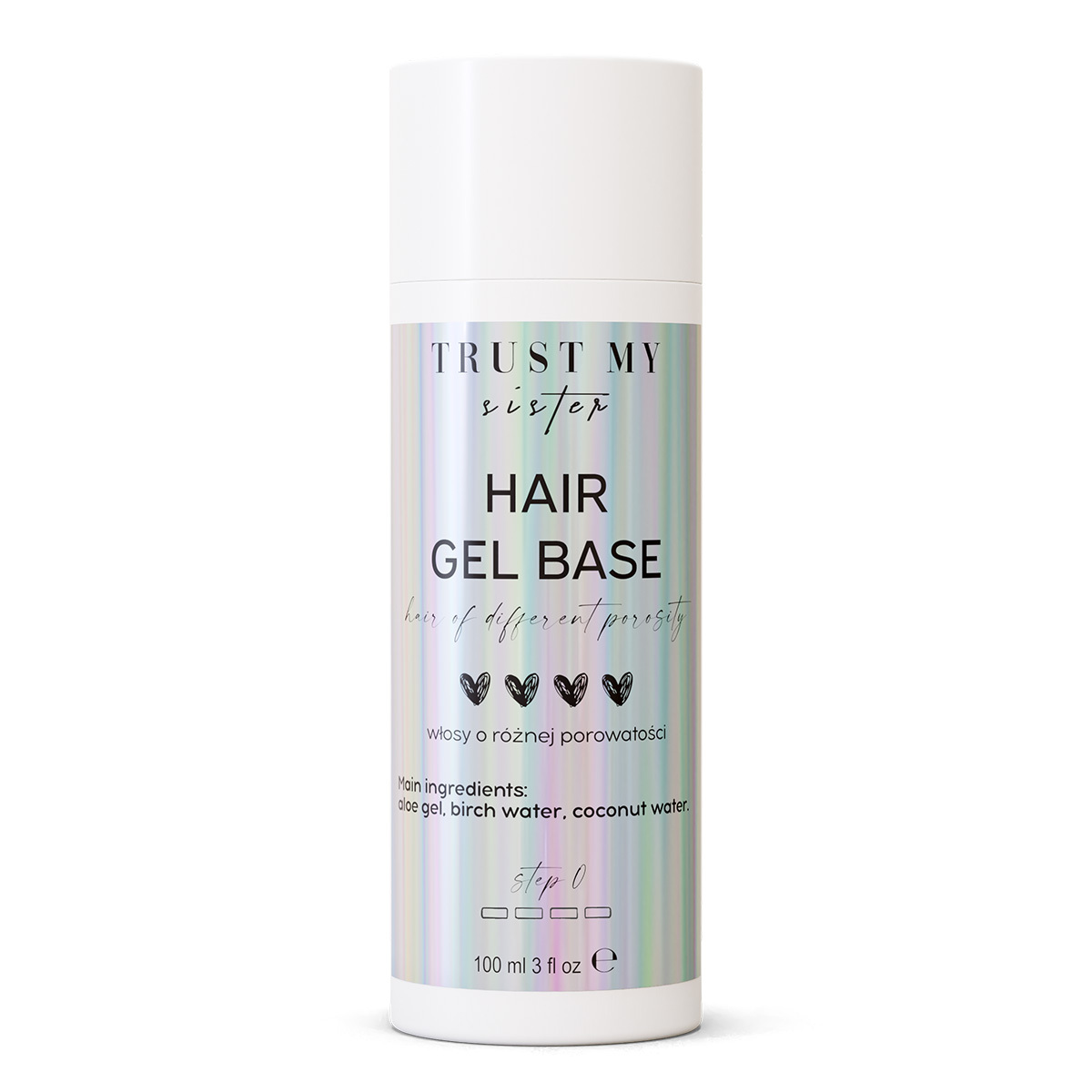 Trust My Sister Premium Haargel für alle Haartypen - 100ml TRUST MY SISTER_Hair Gel Base èlowa baza do wosów 100ml