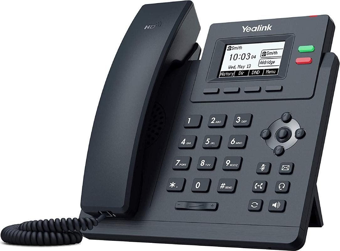 Yealink T31 - IP/VOIP-Telefon mit Netzteil - Nachfolger des T21 E2