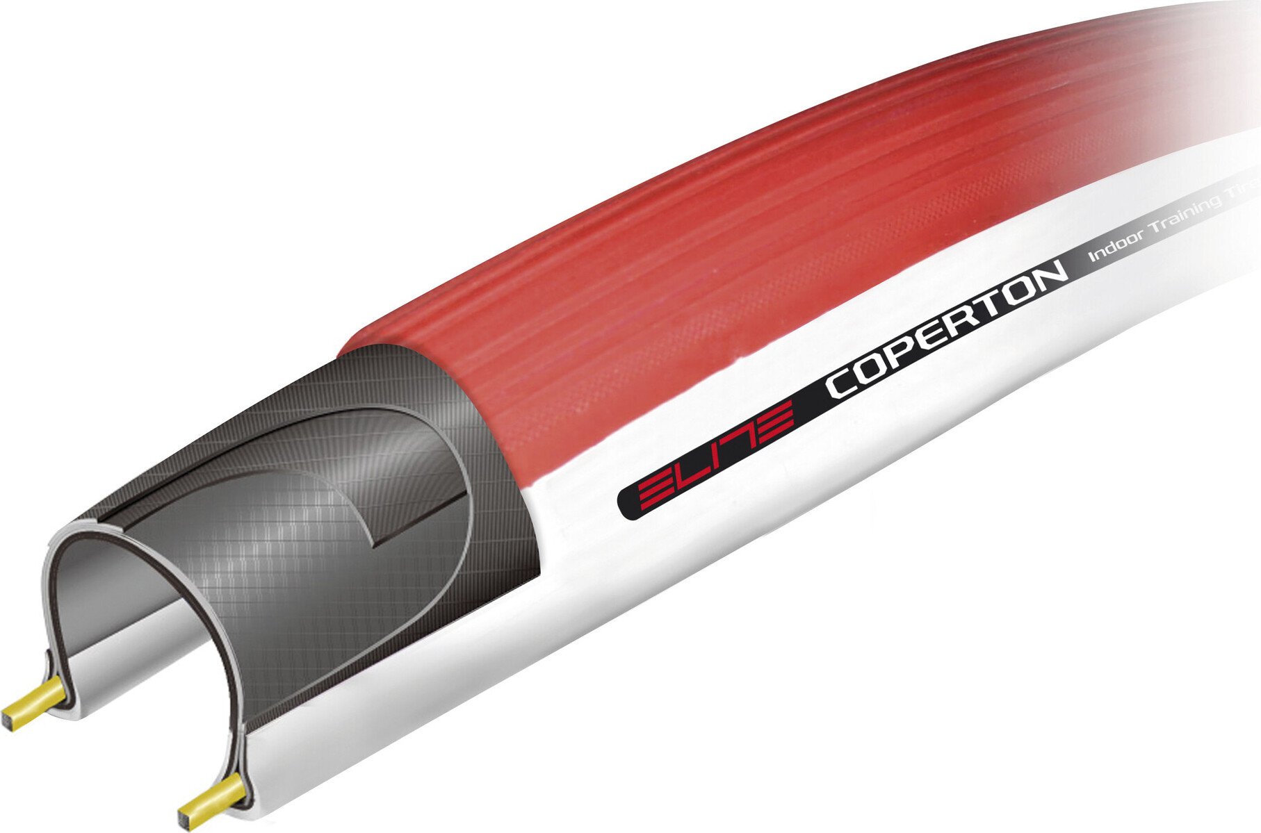 Elite Trainingsreifen Coperton 700c Reifen Coperton 700c rot 0102102