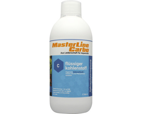 Dream Aquarium SRL Pflanzenpflege Carbo Organische Kohlenstoffquelle für Wasserpflanzen 500 ml 55m030500