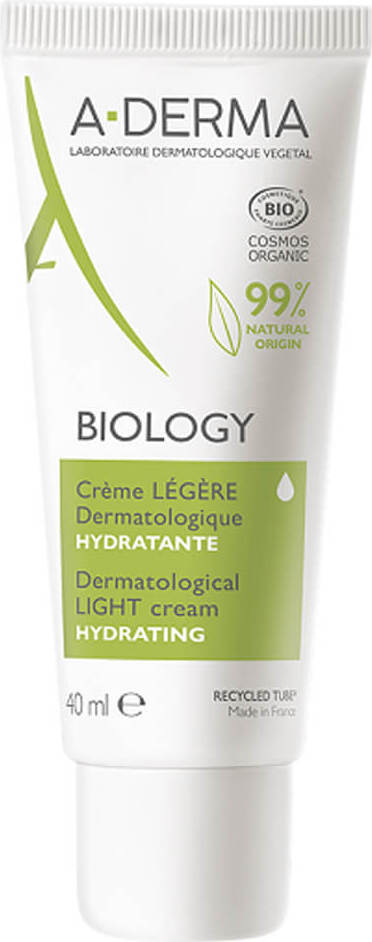 A-Derma Biology Dermatological Light Cream 40ml