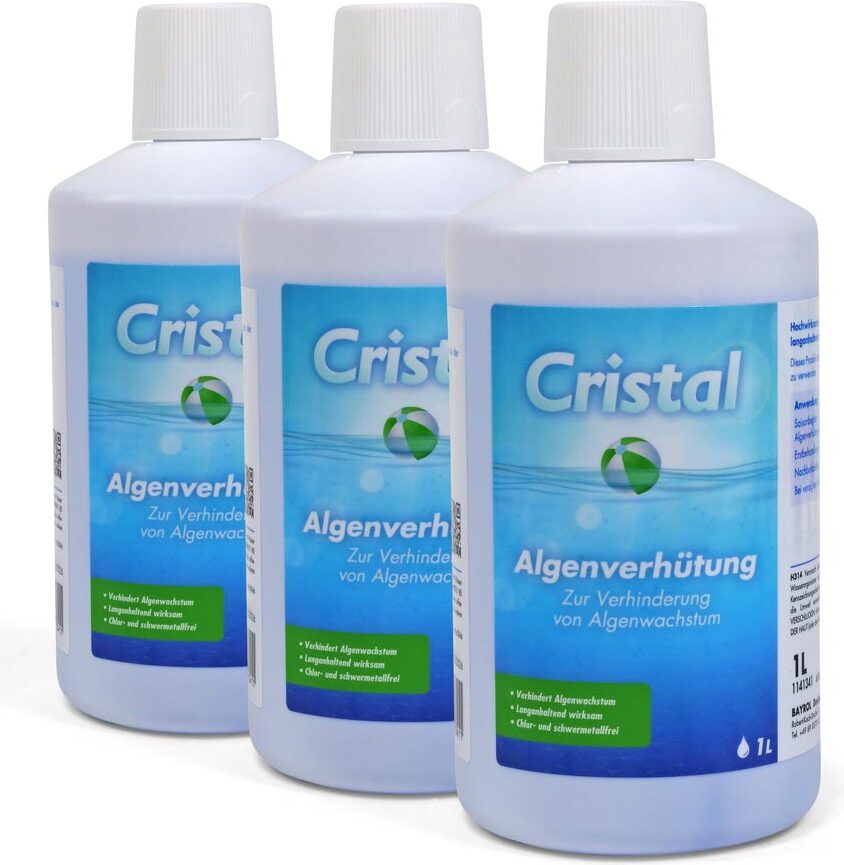 CRISTAL Algenverhütung 3x 1,0 l 1141347