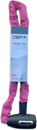 Lynx Cityline M Chain Lock - 85 cm - Pink