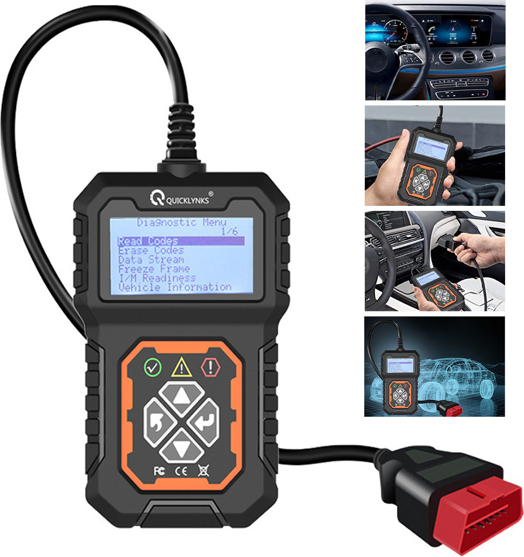 Welikera OBD2-Diagnosegerät OBD2-Diagnosegerät, für alle OBD2 Protokollautos diagnostizieren KAUF-INTT-AM093-4
