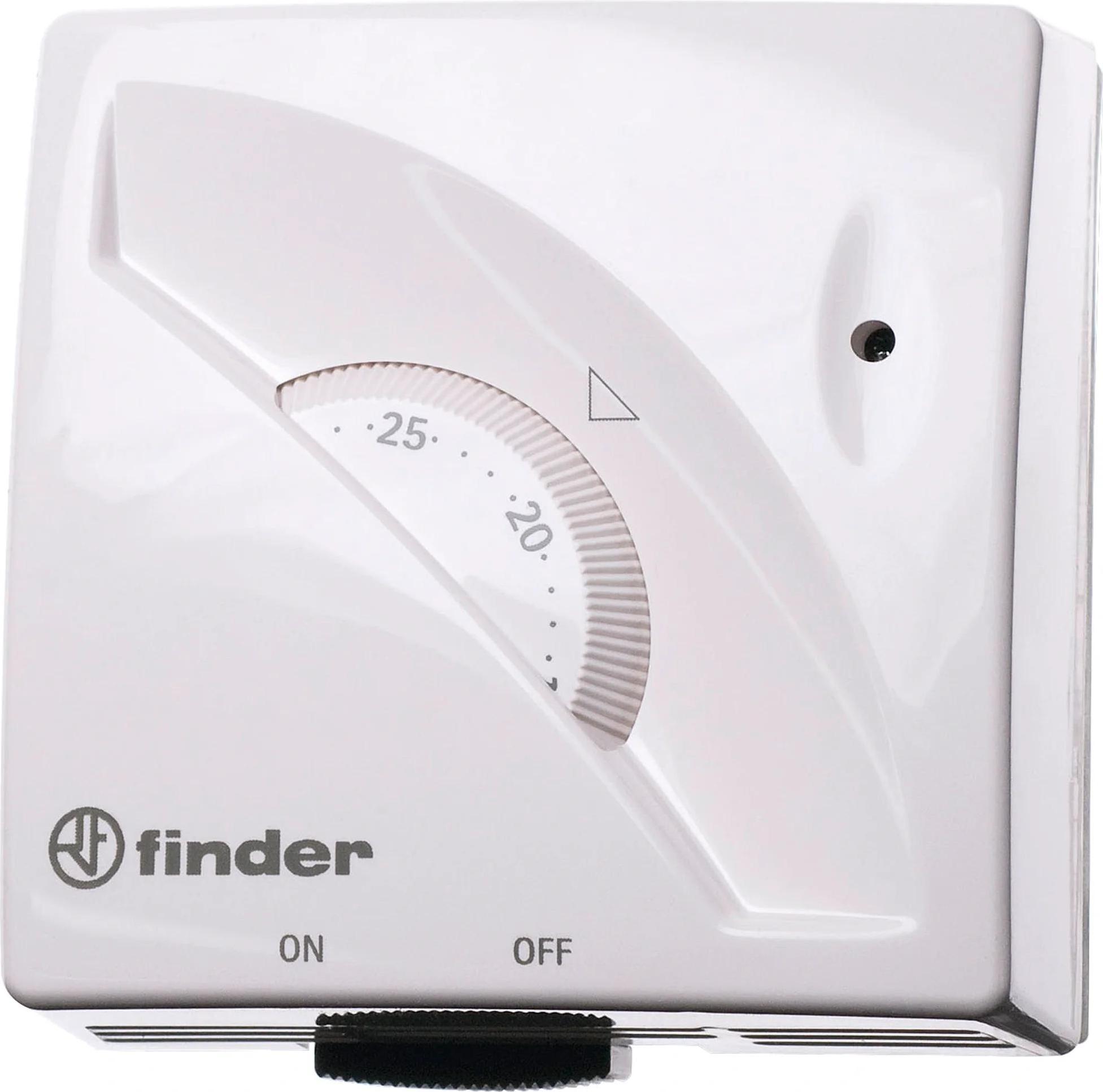 Finder Raumthermostat, mechanisch, EIN/AUS-Schalter, 1 Stk. 1T011