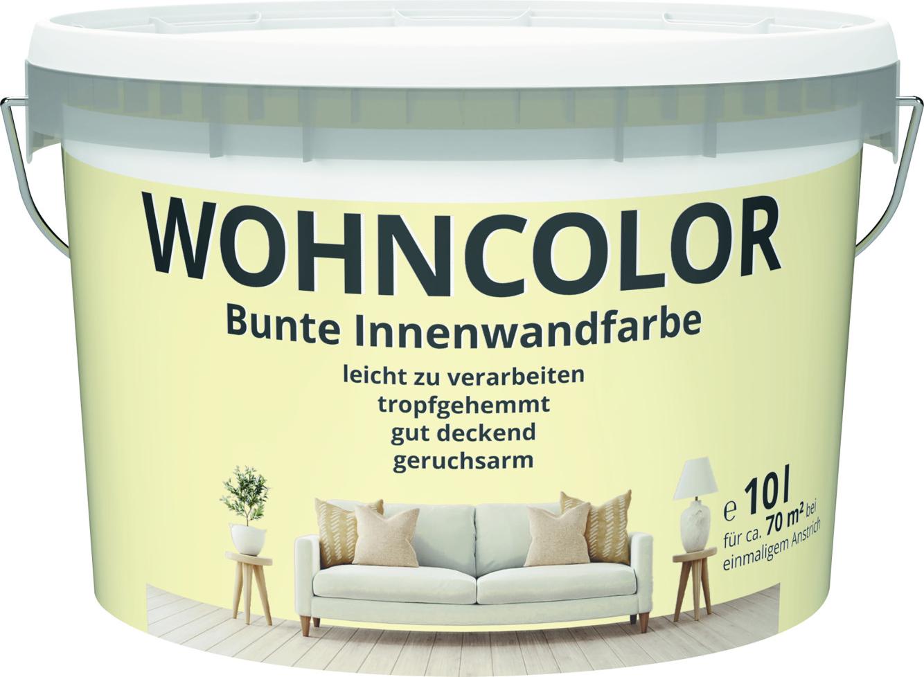 Primaster Wohncolor Wandfarbe vanilleblüte 10 L