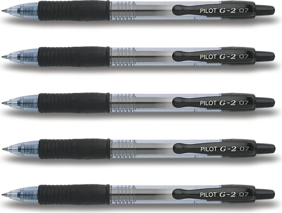 PILOT G2 07 Limited Edition Gelschreiber – Smooth Schwarz, Mit Clip (MIKA Edition)