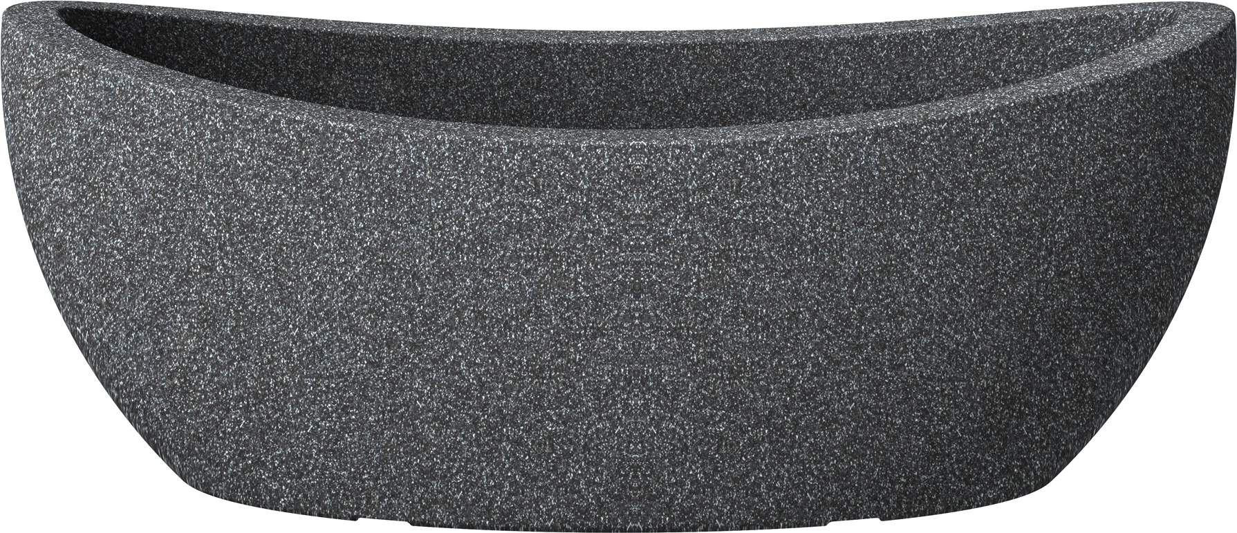 Soucoupe De Drainage Pour Pots De Fleurs Scheurich – Granit Gris – 20 X 20 X 2,7 Cm – Résistante Aux UV Et Au Gel - 4