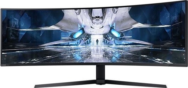 Samsung LS49AG950NUXEN, 124,5 cm (49"), 5120 x 1440 px, DQHD, QLED, 1 ms, Biela