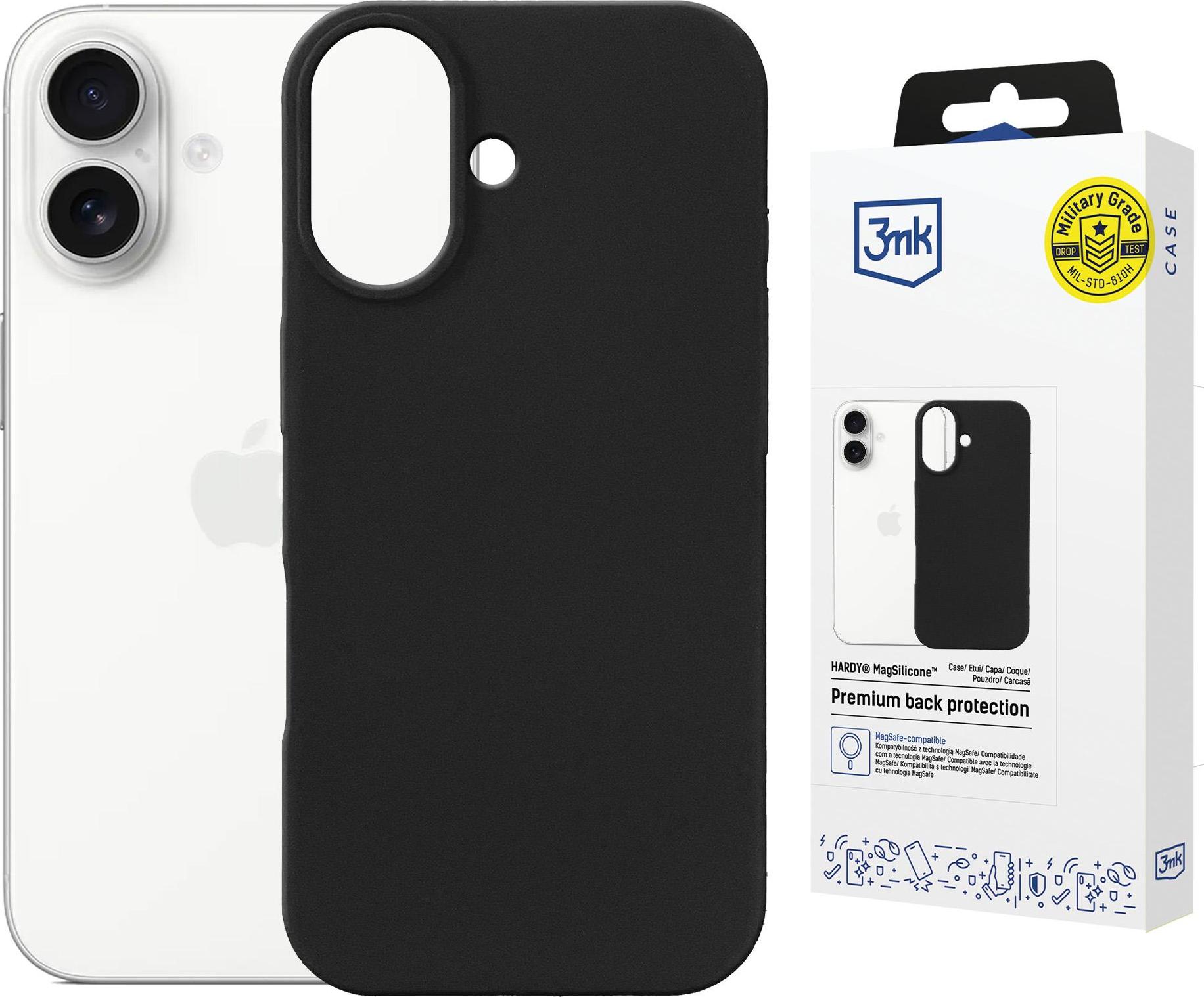 3mk Hardy Silicone MagCase pro Apple iPhone 17 5903108664325