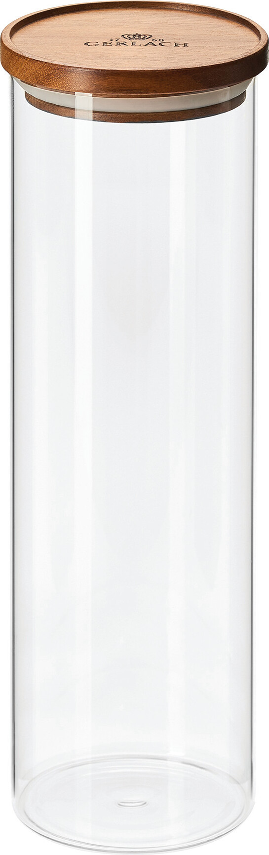 GERLACH Frischhaltedose GLAS Luftdicht Vorratsdose Frischhaltebox 1,8 l
