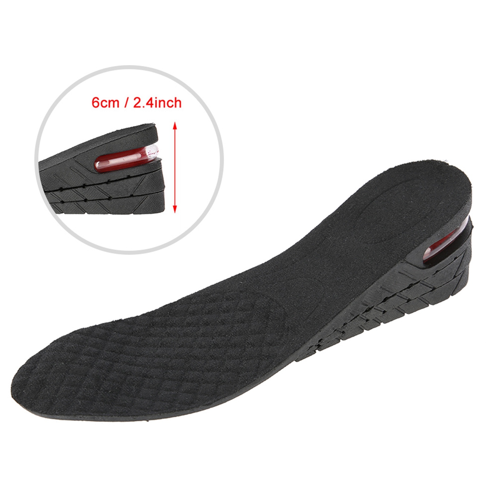 Cocosity Höhe erhöhen Einlegesohlen,Höhe Elevator Einlegesohlen,Heel Lift Einlegesohlen,Höhe Taller Einlegesohlen,Höhe erhöhen Schuhe Pad