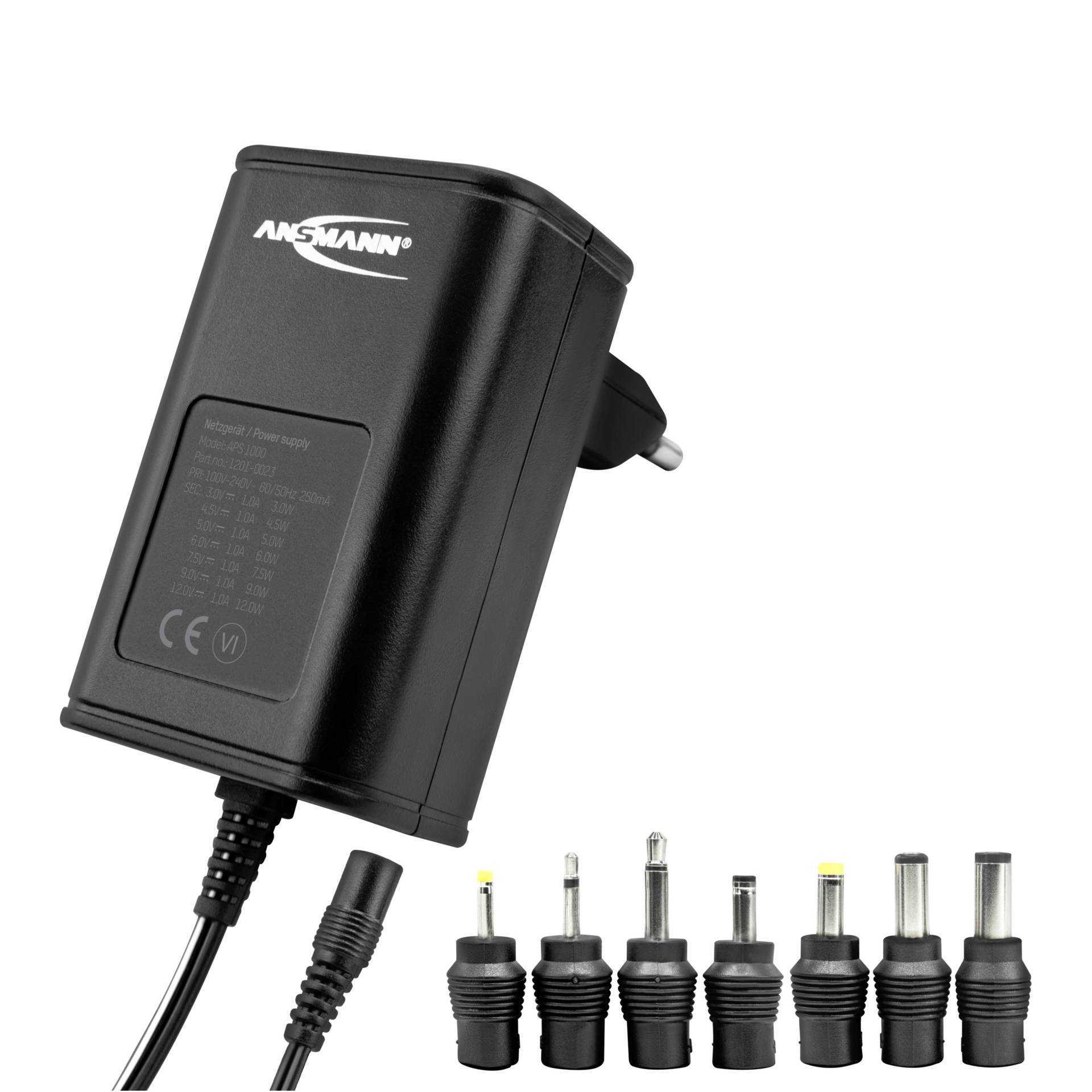 Ansmann 1201-0023 Ansmann APS 1000 max. 12 W 1201-0023