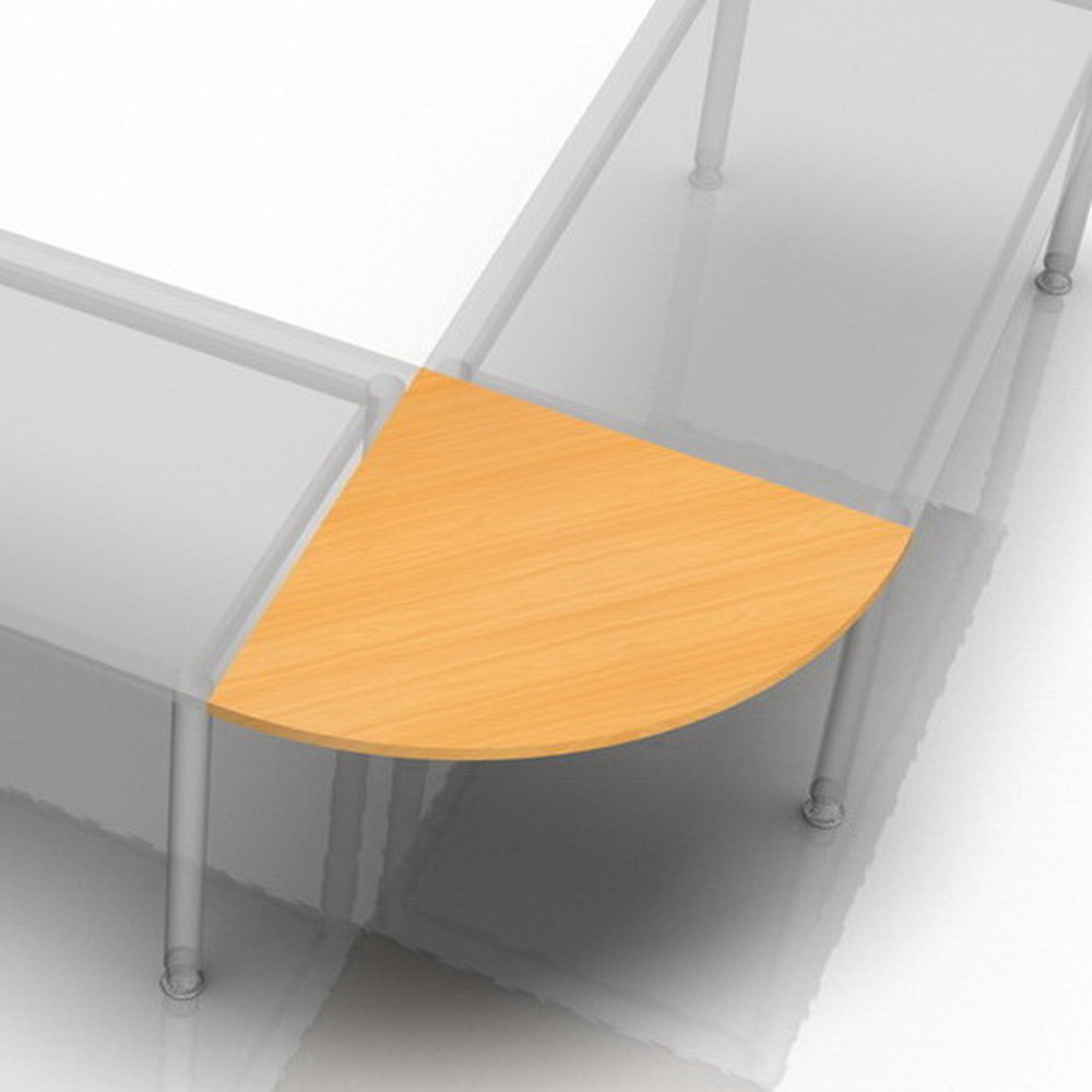 Hammerbacher Eckwinkel rd. Buche 80x80 cm Hammerbacher VLE91/6