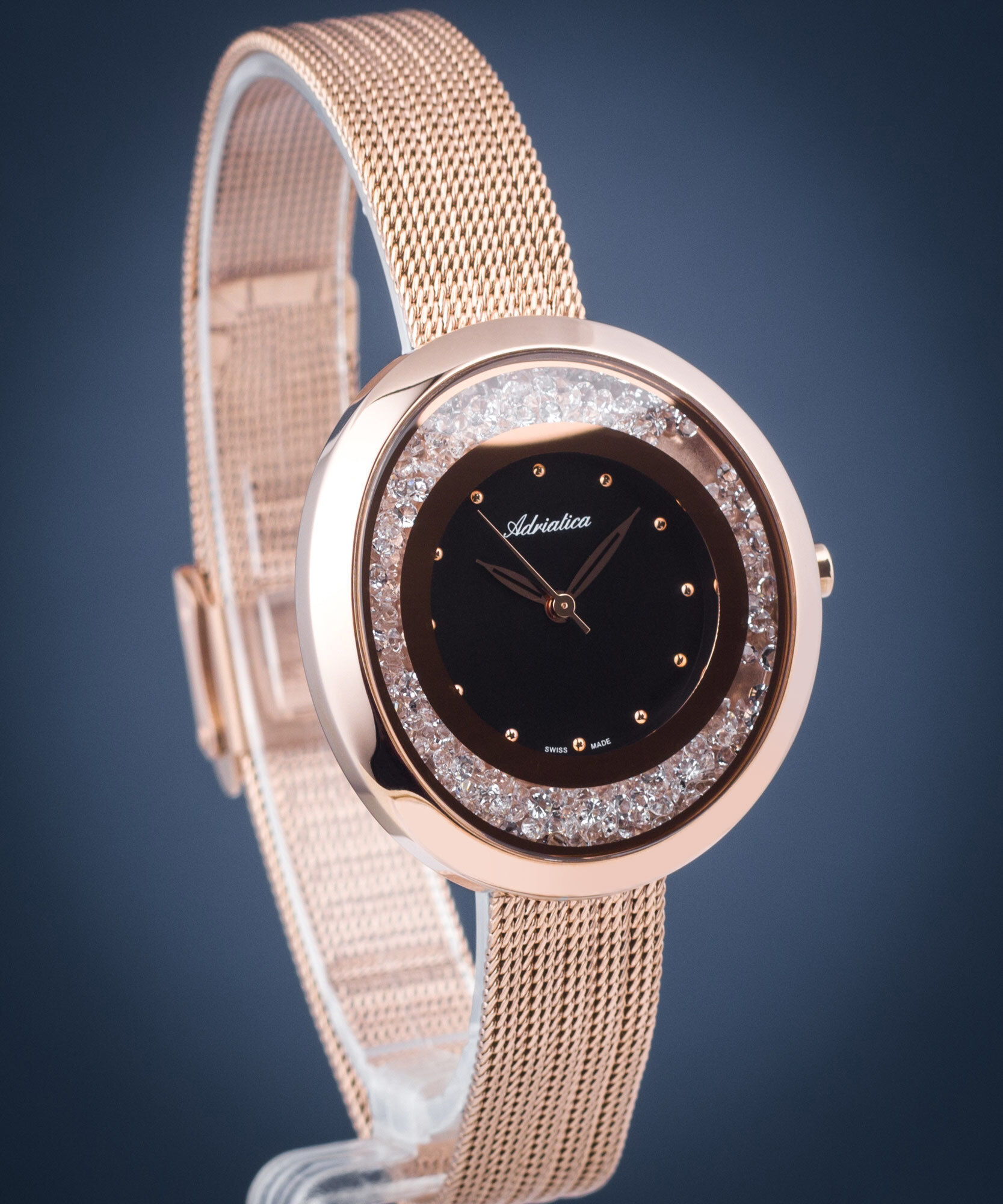 Dámske hodinky Adriatica A3771.9144QZ ružové zlato