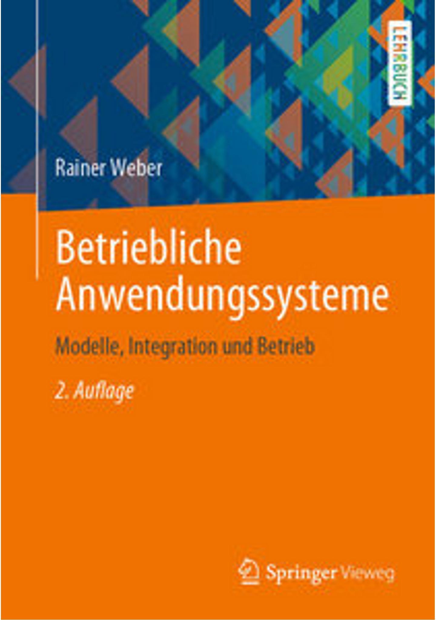 Sonstige Verlage Betriebliche Anwendungssysteme 19487023_9783662631843