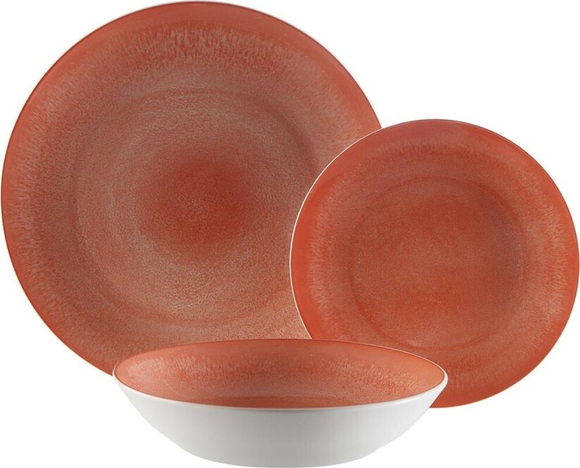 Geschirr Versa Pia Rosa Porzellan 18 Stücke S3413579