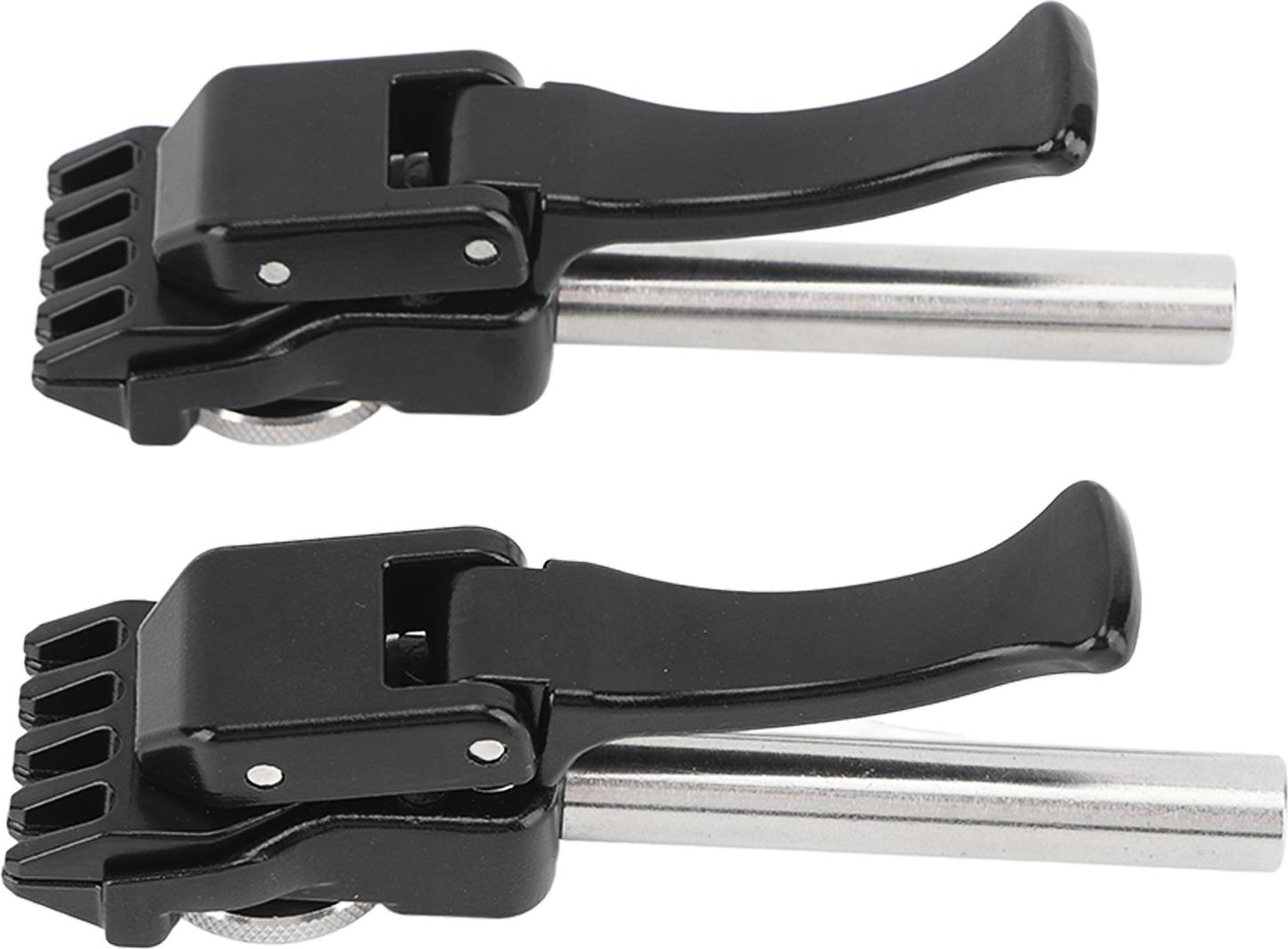 Gistuch 1Pair Black Badminton String -Klemm -Tennis Flieger Rückgang Startwerkzeugzubehör