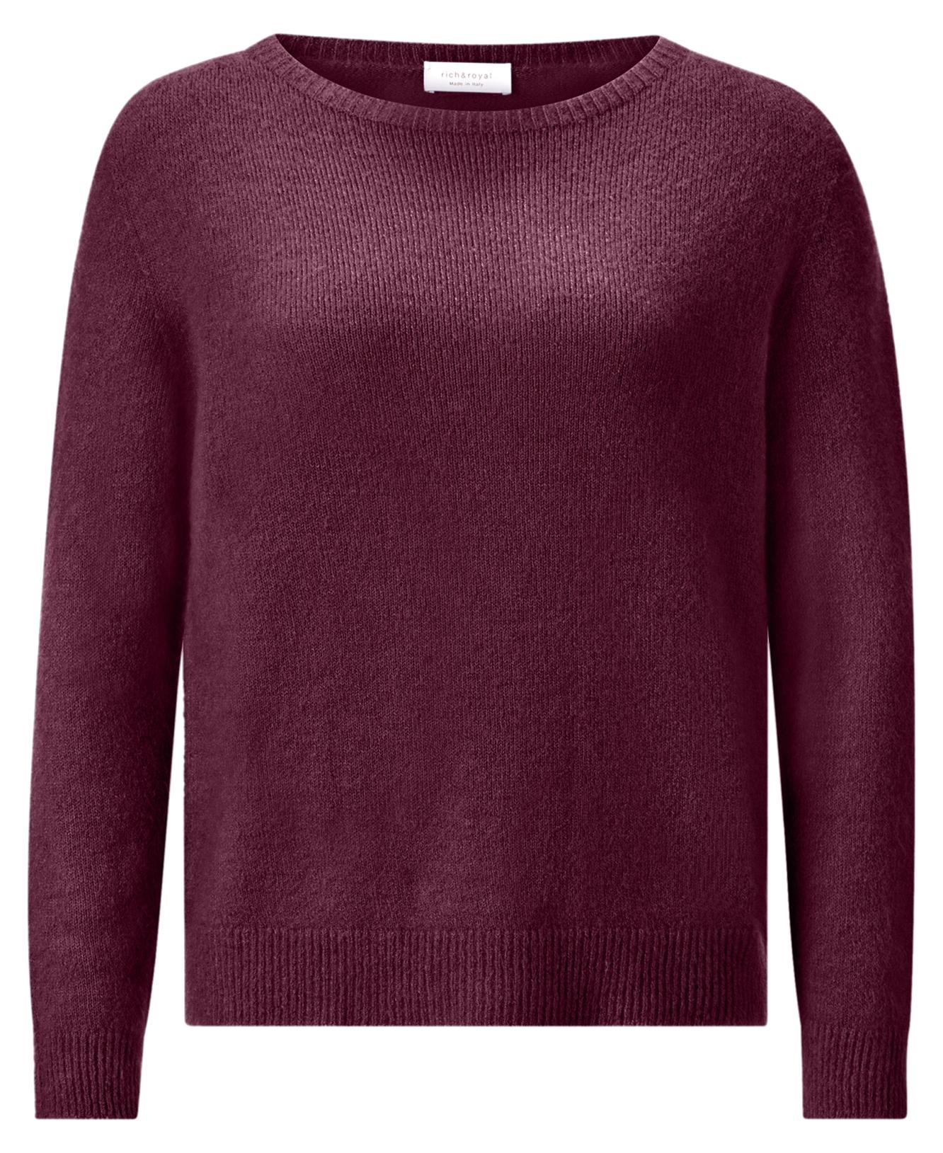 rich&royal Rich & Royal (4) Cozy Crew Neck, ruby glow 599 599 S 2508 Cozy Crew rec