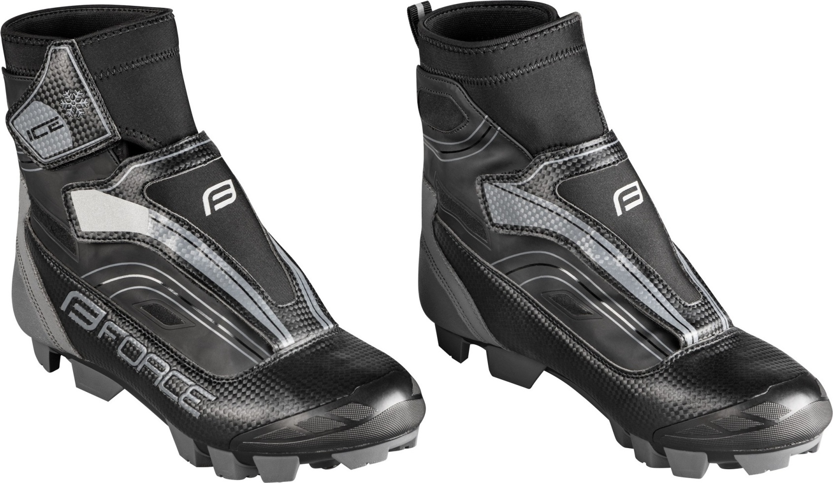 Fahrradschuhe Force MTB ICE21 Winter schwarz größe 39 9404239