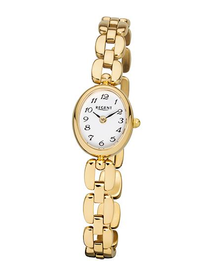 Regent náramkové hodinky zlaté F-968 Dámske analógové Quartz hodinky URF968