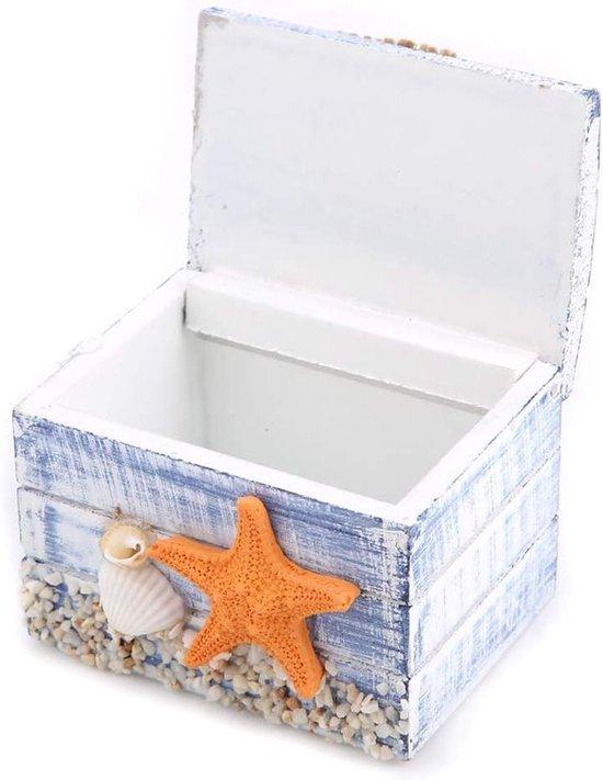 OEM Mediterrane Stil-Schmuckkiste - Holz - für Schmuck und Süßigkeiten - Hochzeitsgeschenk - Partygeschenk - Mini Geschenke 2026
