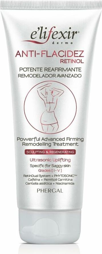 Elifexir RETINOL, hochentwickeltes straffendes und modellierendes Kö rpercremegel, 200 ml