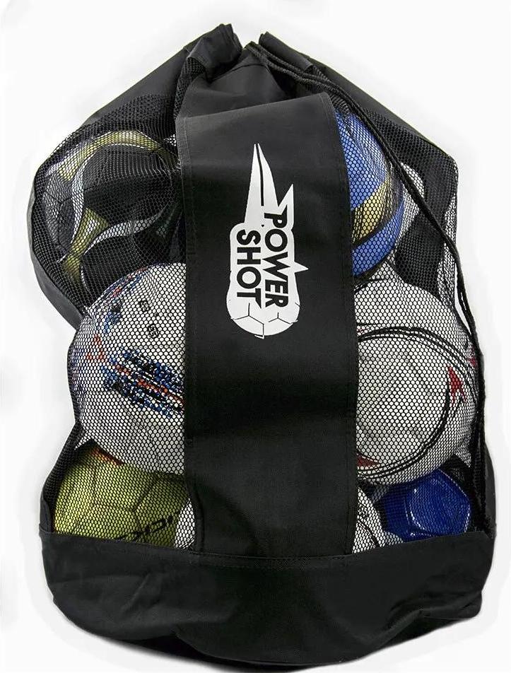 Powershot Logo Ballbeutel Schwarz Up To 12 Balls Schwarz Up To 12 Balls TA103A