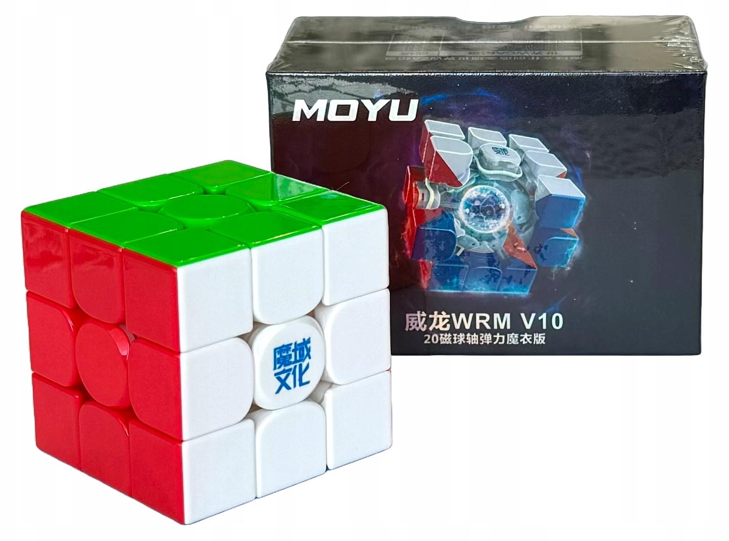 MoYu WeiLong WRM V10 20-Magnet Ball-Core UV Speedcube