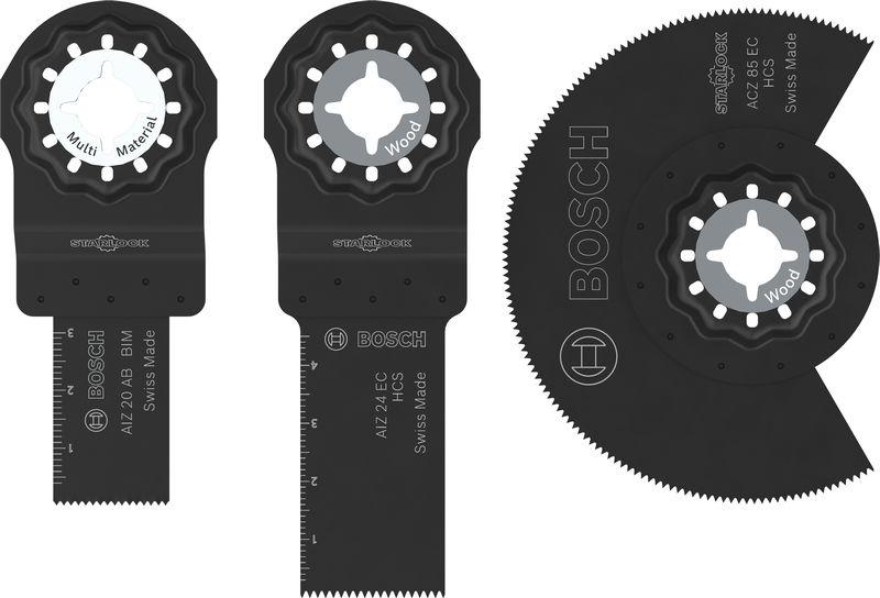 Bosch Zubehör Holz und WeichmetallH Blattset, 3-tlg. 2 607 017 774