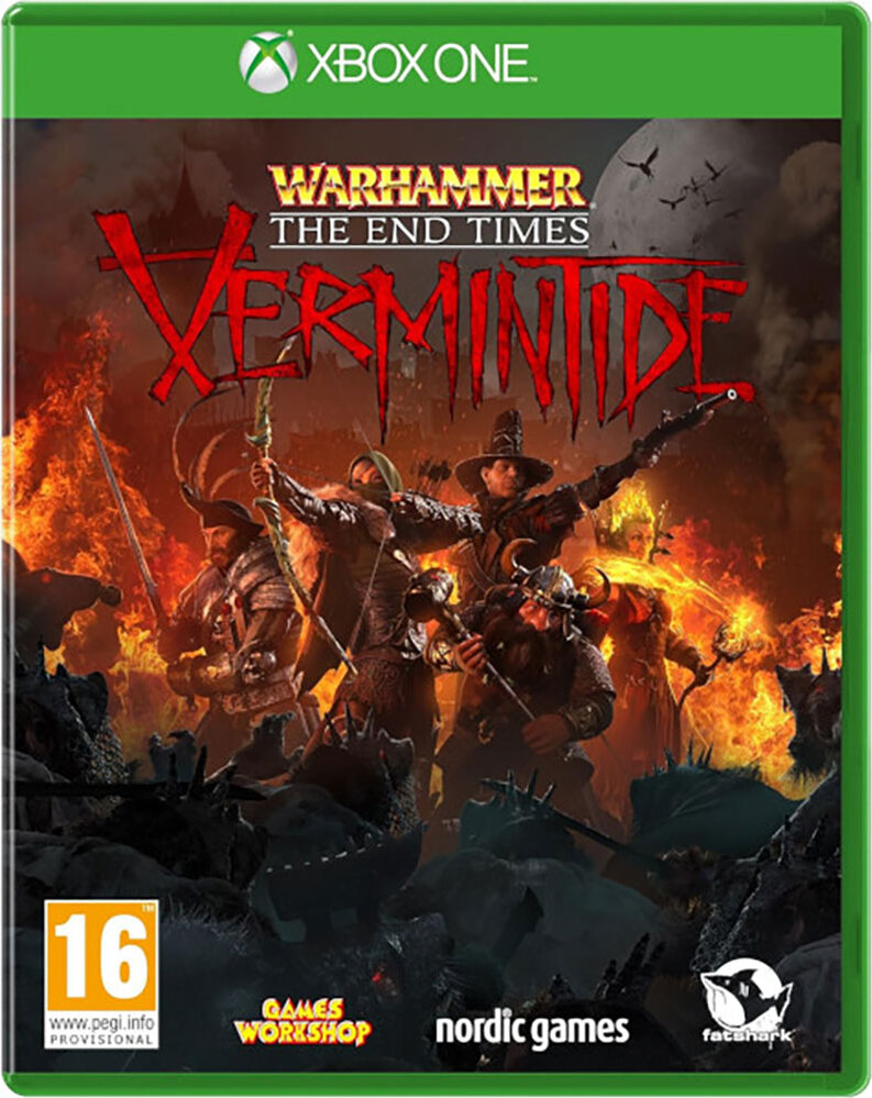 Xbox Original Xbox Games One Warhammer End Times Vermintide PAL PAL XBOSWET